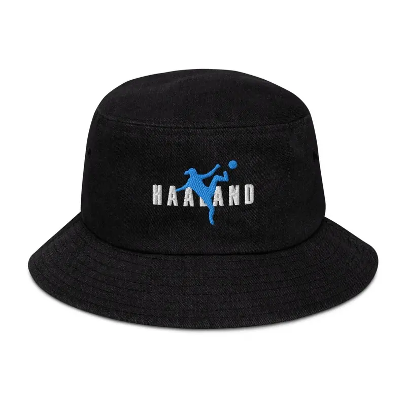 Air Haaland Bucket Hat - Black Denim